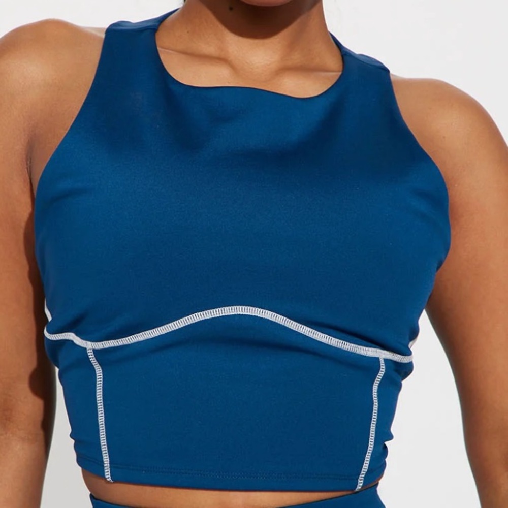 Results Elevate Sports Bra - Navy